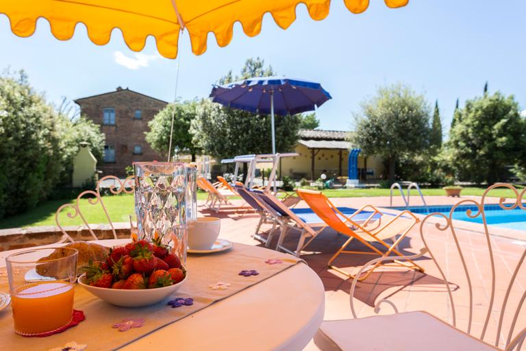 Agriturismo Casa Carlotta with swimming pool and large park near Cortona